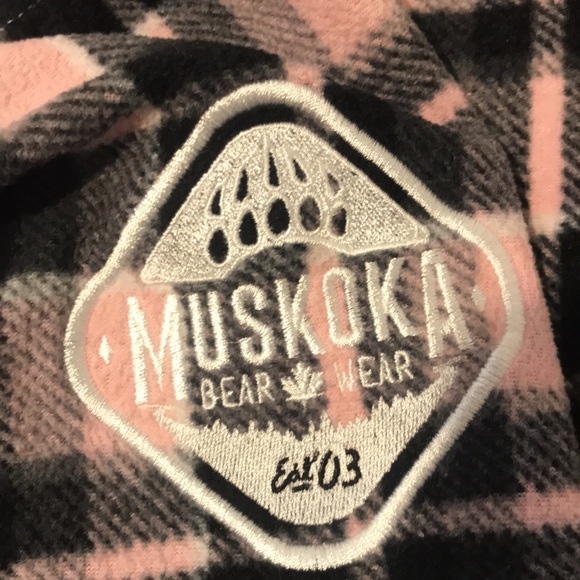 Kids Muskoka Bearwear fleece cottage pants - Picture 3 of 5